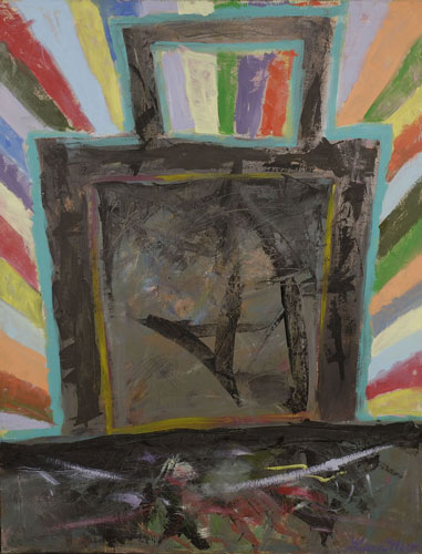 Prakticka dobra vec - The practically good thing<br>
      tech.: oľej - oil<br>
      120x92 cm